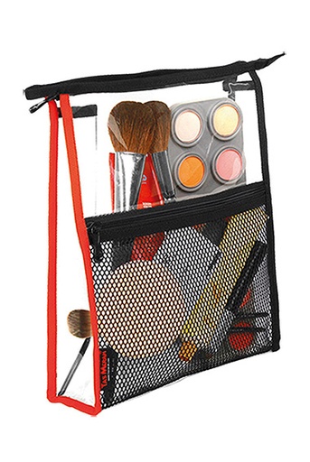 [TM-7-23] TM TRANSPARENTER UNIVERSAL-BEUTEL MIT SEITENTASCHE 