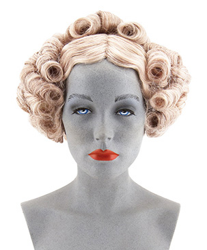 ATB Biedermeier Lady Hairstyle 1835, Synthetic Hair