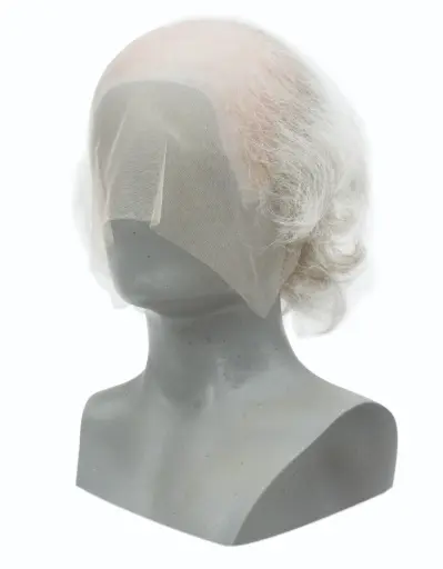 ATB GUNDUL Silicone Bald Wig with thinning hair on top