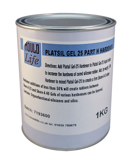 [76.PSG25H] MOULDLIFE PlatSil Gel 25 Hardener