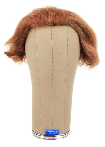 [ATB-REF-00016] Man Wig, 100% Machine Made with Hard Front, Yak Hair 1,18 -9inch(3-23cm), Medium Brown