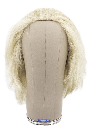 [ATB-REF-00214] Woman Wig, Full Wefted Front with Under Knotting a Round in Hard Front, Yak Hair, 6-12inch(17-32cm), Light Grey