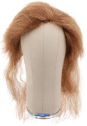 [ATB-REF-00494] Damenperücke, Voll Tressiert mit Bänderansatz, Büffelhaar, 14-30cm (5-11inch), Rotbraun