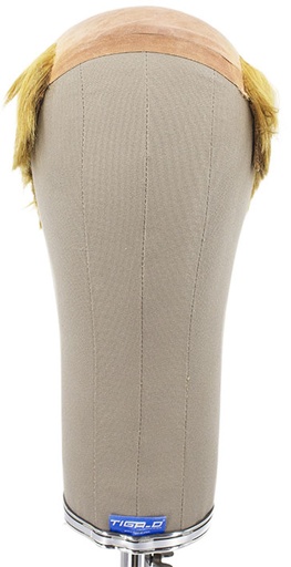 [ATB-REF-00496] Silicone Bald Man Wig with Thin Hair on Side and Back, Human Hair, 2inch/6cm, Brown